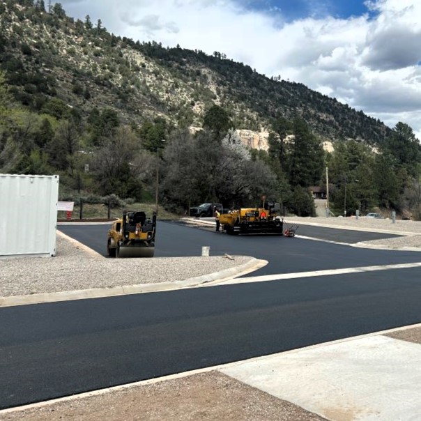 Parking Lot Paving for Tiny Home Community in Durango CO